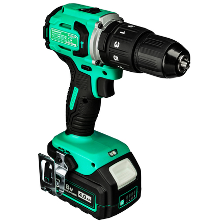 Дрель-шуруповерт ударная аккумуляторная GARWIN PRO PBC101-6000 (BL, 18 В, 60 Нм)