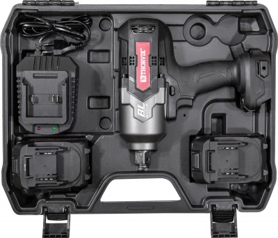 BBIW121700 Гайковерт ударный аккумуляторный бесщёточный 1/2"DR, 21В, 1700 Нм Thorvik