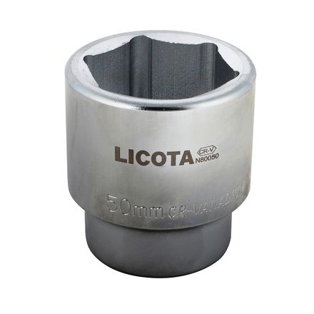 Licota N80071 Головка торцевая 6гр. 1" 71 мм