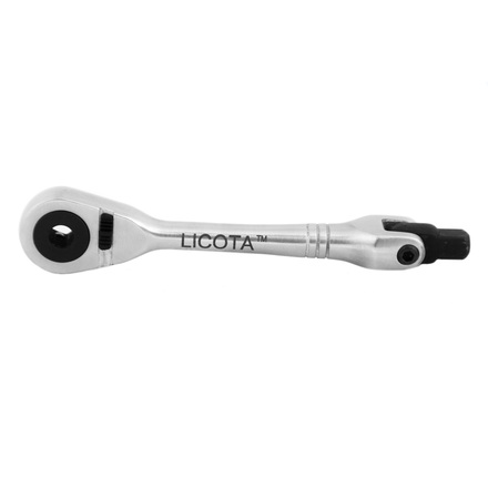 Licota PAR-03017NK Пневмотрещотка 2в1 3/8" 34 Нм (3,5 кГм), в наборе, 59пр.
