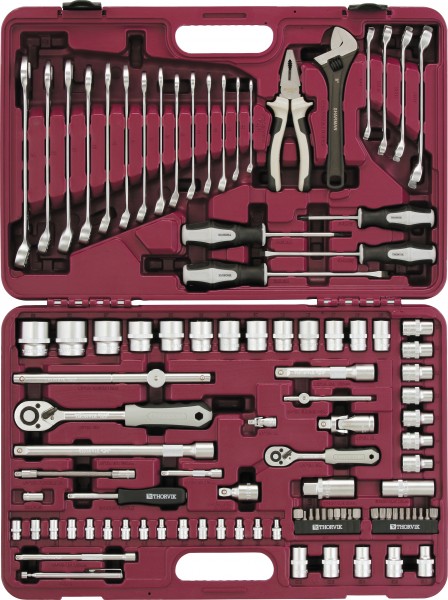 Набор инструмента универсальный 1/4", 1/2"DR, 101 предмет Thorvik UTS0101