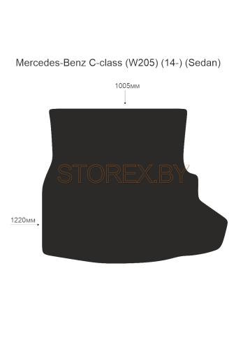 Mercedes-Benz C-class (W205) (14-) (Sedan) Багажник copy
