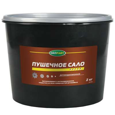 Пушечное сало 2кг Пластиковая Банка