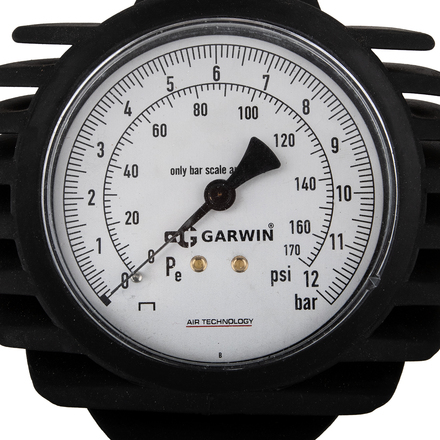 GARWIN PRO 806006-01 Пистолет для накачки шин с аналоговым манометром, 12 бар