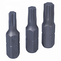 Набор вставок (бит) 1/4", TORX, Т20, Т25, Т30, 3 предмета KING TONY 1003TQ01