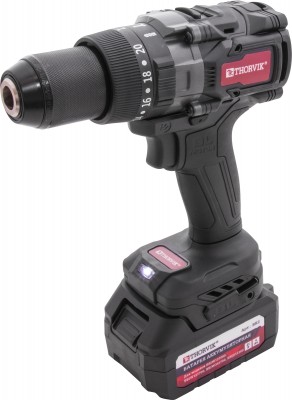 Дрель-шуруповерт ударная аккумуляторная бесщёточная 1/2"DR 21В 160 Нм Thorvik BBID12160