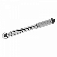 Ключ динамометрический 1/4", 2-24 Нм, в пластиковом кейсе МАСТАК 012-20024C