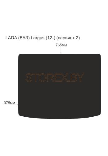 LADA (ВАЗ) Largus (12-) Багажник (вариант 2) copy