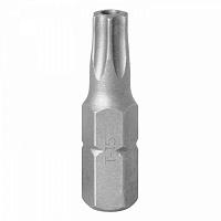 Вставка (бита) торцевая 1/4" TORX, T15, L = 25, с отверстием KING TONY 102515U