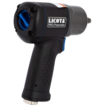 Licota PAW-03033 Гайковерт пневматический ударный 3/8" 705 Нм (72 кГм), компактный, композитный