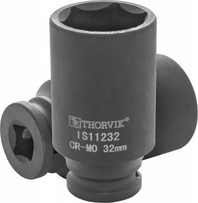 Головка торцевая ударная глубокая 1/2"DR, 32 мм Thorvik IS11232