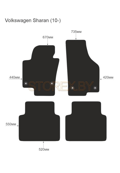 Volkswagen Sharan (10-) copy