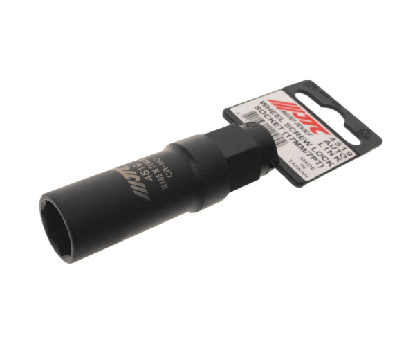 Головка для секретной гайки колеса 1/2” 17x70мм 7-ми гранная (TOYOTA HYUNDAI HONDA) JTC