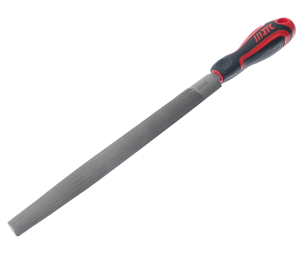 Напильник полукруглый JTC-7119H (255 мм, №2, 60 HRC)