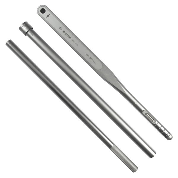 Динамометрический ключ серии ALUMINIUM KING TONY 3485G-2DB (1", 750-2000 Нм, футляр)