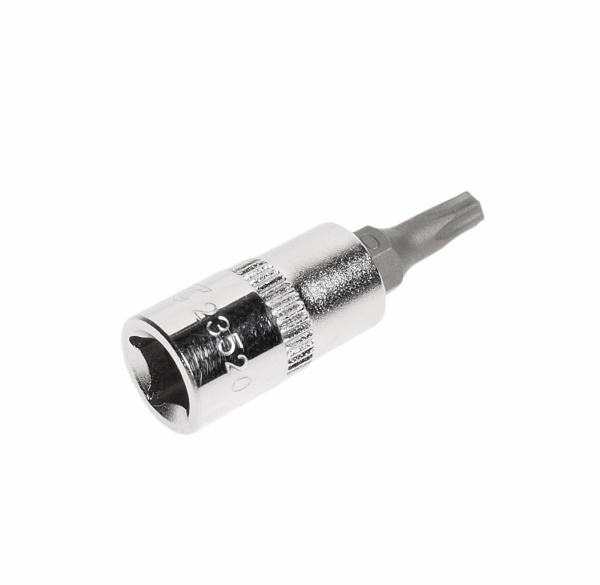 Бита-головка с отверстием JTC-23520 (1/4", TORX, T20Hх37 мм)