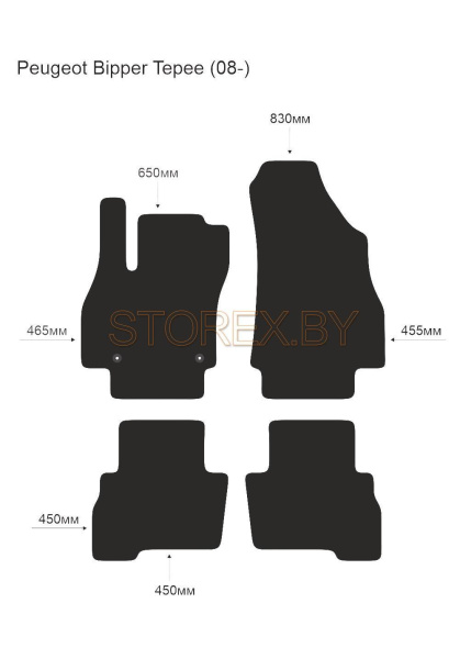 Peugeot Bipper Tepee (08-) copy