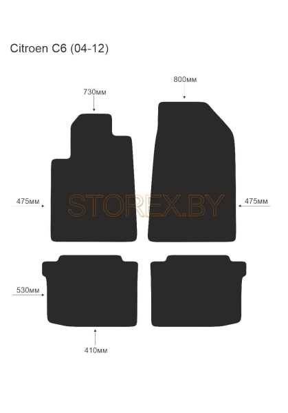 Citroen C6 (04-12) copy