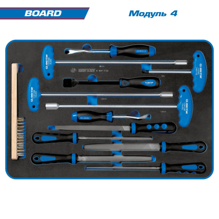Набор инструментов BOARD в тележке KING TONY 9G38-325MRV (325 предметов)