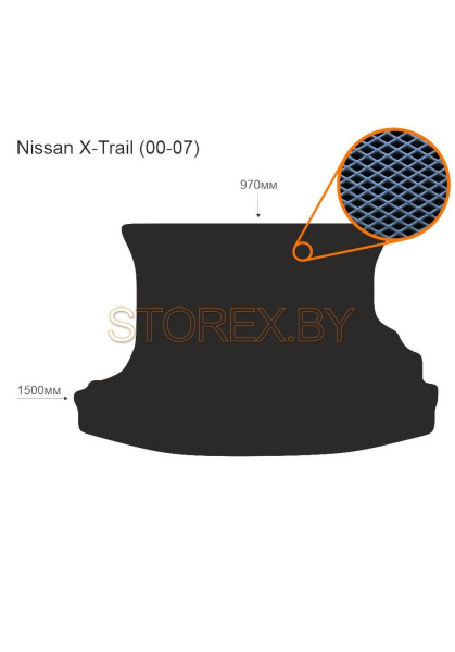 Nissan X-Trail (00-07) Багажник copy