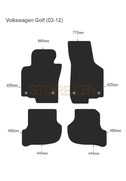 Volkswagen Golf (03-12) copy