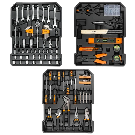 Набор инструментов 186пр. 1/4''1/2''(6-гр.) (4-17мм) ''Дорожный кейс''