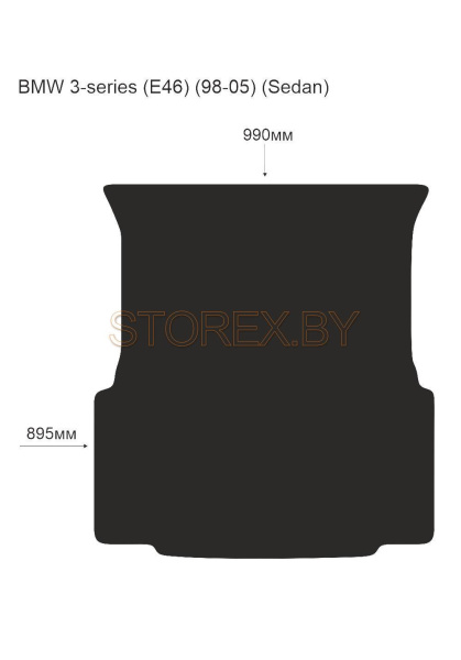 BMW 3-series (E46) (98-05) (Sedan) Багажник copy