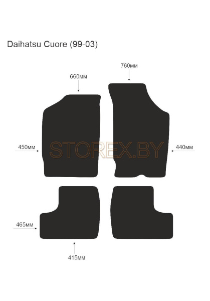 Daihatsu Cuore (99-03) copy