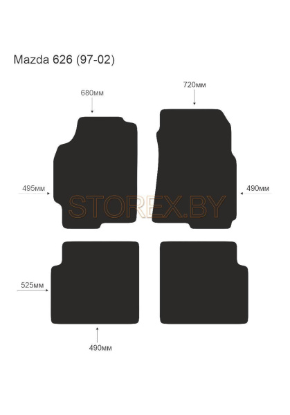 Mazda 626 (97-02) copy