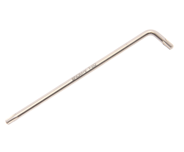 Ключ TORX Г-образный удлиненный JTC-73420 (T20H, L=112 мм)