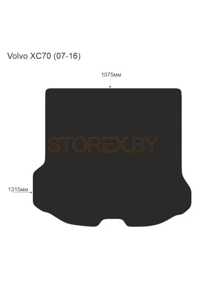 Volvo XC70 (07-16) Багажник copy