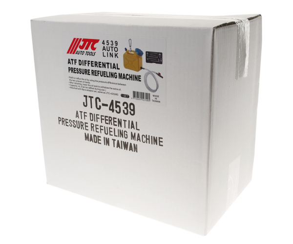 Емкость для заправки маслом АКПП с набором адаптеров JTC-4539 (8 шт.)