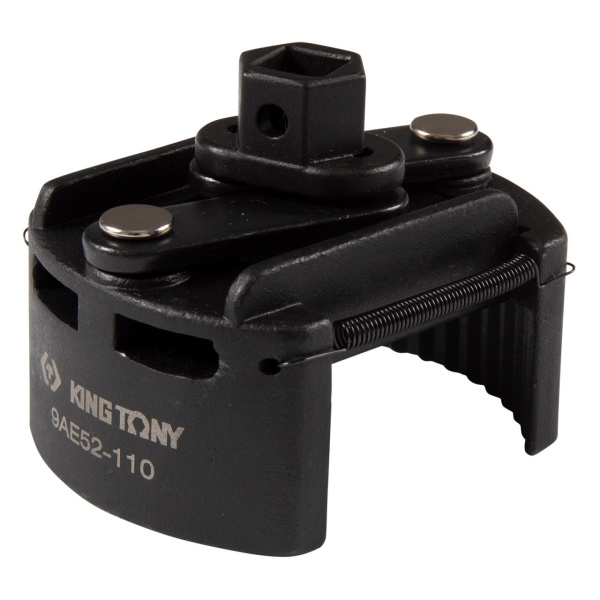 KING TONY 9AE52-110 Съемник масляных фильтров 1/2", 80-110 мм, двухзахватный