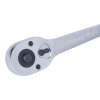 Трещотка 3/8" 200 мм, 32 зубца, флажковая с кнопкой, фиксатор KING TONY 3771-08G