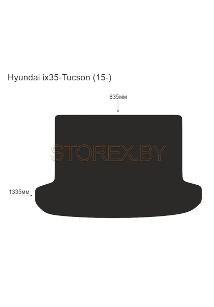 Hyundai ix35-Tucson (15-) Багажник copy