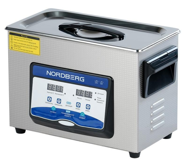 Ультразвуковая мойка NORDBERG NU45D (с подогревом, 3,95 л)