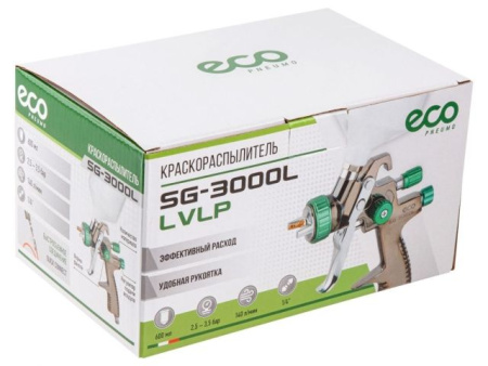 Краскораспылитель ECO SG-3000L (сопло ф 1.4 мм)