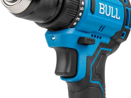Аккум. дрель-шуруповерт BULL SR 1803 в кор. XLTpro БЕСЩЕТ., SOLO, 18 В, 45 Н*м, БЗП 10 мм