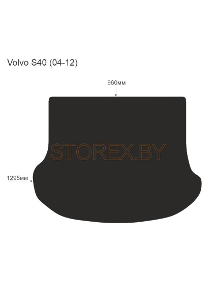 Volvo S40 (04-12) Багажник copy