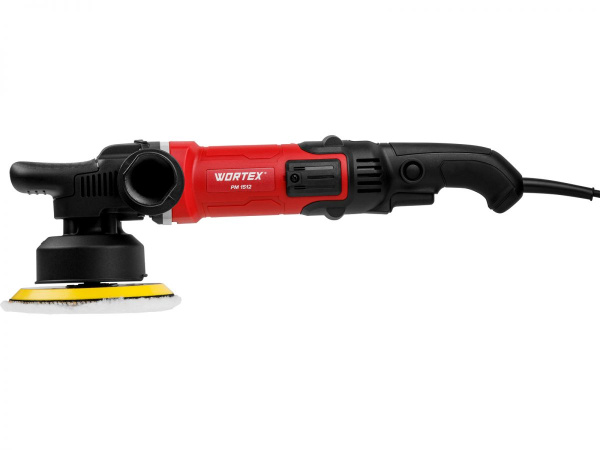 Полировальная машина эксцентриковая WORTEX PM 1512 в кор. 1100 Вт, 150 мм, 1000-4500 об/мин
