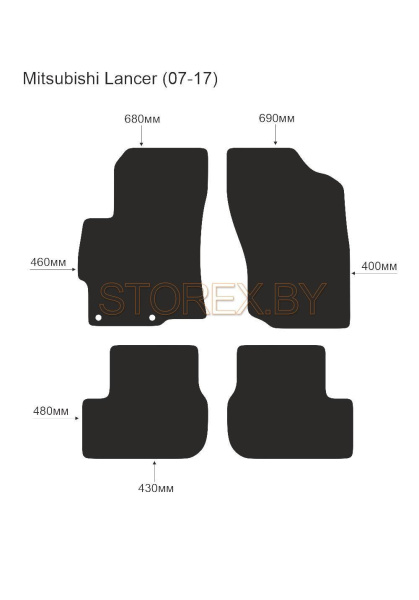 Mitsubishi Lancer (07-17) copy