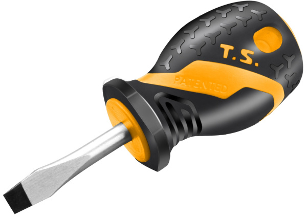 Отвертка шлицевая "GRIPro" Slotted 5,5 мм 38 мм TOLSEN TT20131