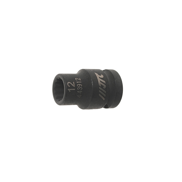 Головка торцевая 12-гранная ударная JTC-443912 (1/2", 12 мм, L=38 мм)