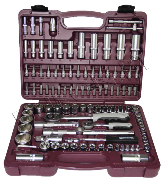 Набор инструмента универсальный Thorvik UTS0108 (108 предметов)
