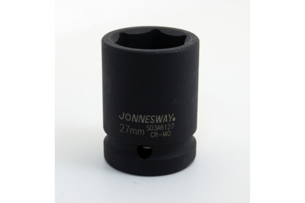 Головка торцевая ударная JONNESWAY S03A6127 (3/4";DR, 27 мм)