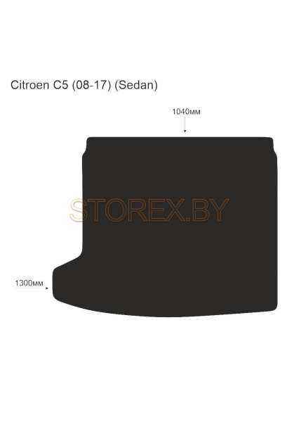 Citroen C5 (08-17) (Sedan) Багажник copy