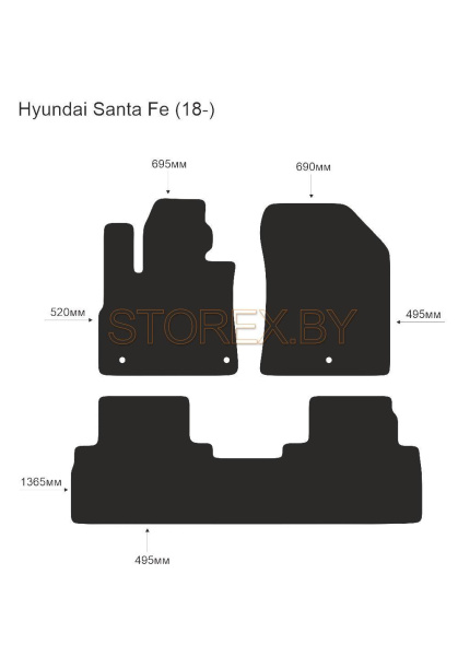 Hyundai Santa Fe (18-) copy
