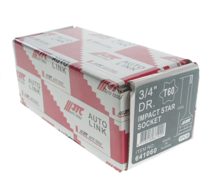 Головка торцевая ударная JTC-641060 (3/4", TORX, T60)