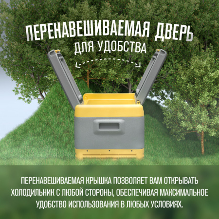 Автомобильный компрессорный холодильник Meyvel AF-K55D