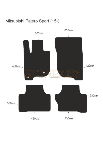 Mitsubishi Pajero Sport (15-) copy